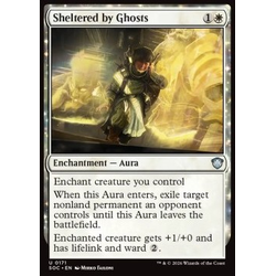 Magic löskort: Commander: Secrets of Strixhaven: Sheltered by Ghosts