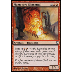 Magic löskort: Time Spiral: Flamecore Elemental