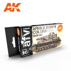 3G AFV Series: Afrika Korps Colors 1941-43