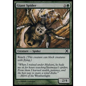 Magic löskort: 10th Edition: Giant Spider