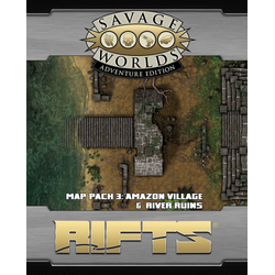 Savage Worlds RPG: Rifts Map Pack 3 Jungle River