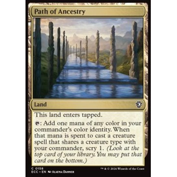 Magic löskort: Magic: Commander: Lorwyn Eclipsed: Path of Ancestry