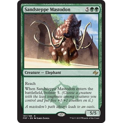 Magic löskort: Fate Reforged: Sandsteppe Mastodon (Foil)