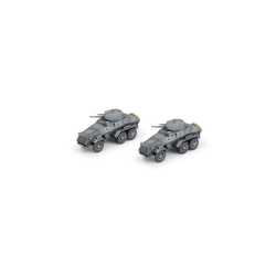 German Sd Kfz 231 (6-rad) Heavy Scout Troop (resin/metal) (2)