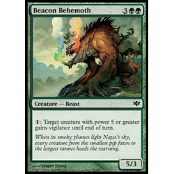 Magic löskort: Conflux Beacon Behemoth