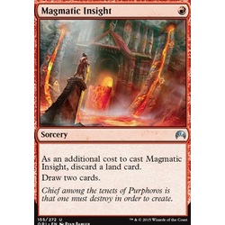 Magic löskort: Origins: Magmatic Insight