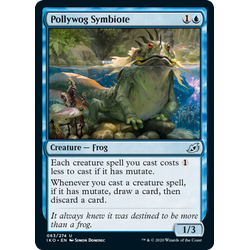 Magic löskort: Ikoria: Lair of Behemoths: Pollywog Symbiote (Foil)