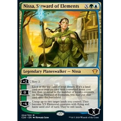 Magic löskort: Commander 2020: Nissa, Steward of Elements