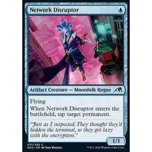 Magic löskort: Kamigawa: Neon Dynasty: Network Disruptor