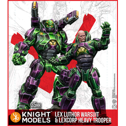 Batman Miniature Game: Lex Luthor Armor & Heavy Trooper (resin/Multiverse)
