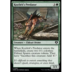 Magic löskort: Commander Masters: Kozilek's Predator