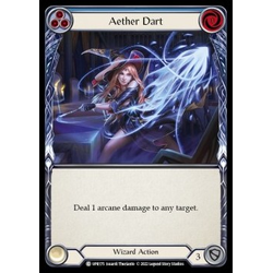 FaB Löskort: Uprising: Aether Dart (Blue) (Rainbow Foil)