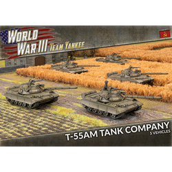 Soviet T-55AM Tank Company (plastic)