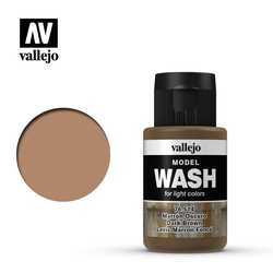 Vallejo Model Wash: Dark Brown (35ml)