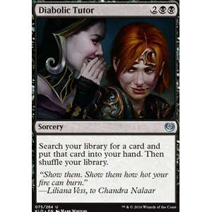 Magic löskort: Kaladesh: Diabolic Tutor