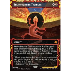 Magic löskort: Secrets of Strixhaven: Mystical Archive: Subterranean Tremors (Foil)