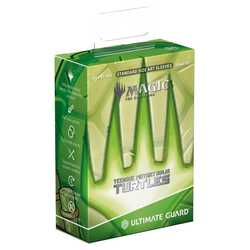 Card Sleeves Standard "Teenage Mutant Ninja Turtles - Turtle Planeswalker Symbol" 66x91mm (100) (Ultimate Guard)