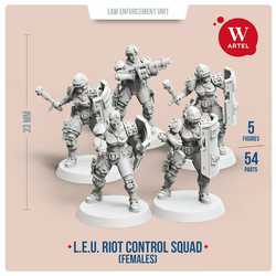 L.E.U: Riot Control Squad Female