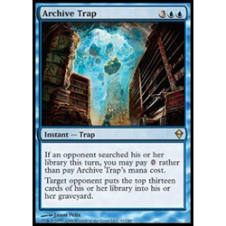 Magic löskort: Zendikar: Archive Trap