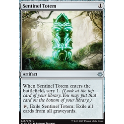 Magic löskort: Ixalan: Sentinel Totem (Foil)