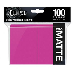 Card Sleeves Standard Pro-Matte Eclipse Hot Pink 66x91mm (100) (Ultra Pro)