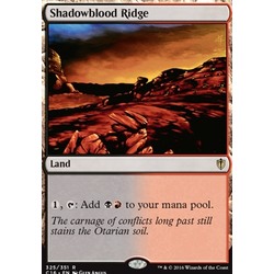 Magic löskort: Commander 2016: Shadowblood Ridge