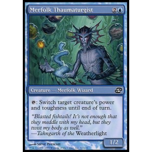 Magic löskort: Planar Chaos: Merfolk Thaumaturgist