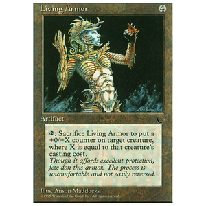 Magic löskort: Chronicles: Living Armor
