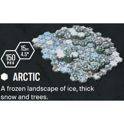 Lorescape Modular Hex-terrain Biome Set: Arctic