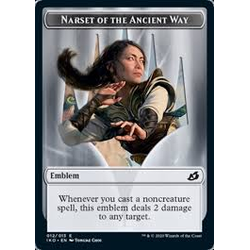 Magic löskort: Ikoria: Lair of Behemoths: Emblem Narset of the Ancient Way