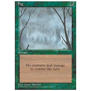 Magic löskort: 4th Edition: Fog