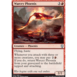 Magic löskort: Dominaria: Warcry Phoenix