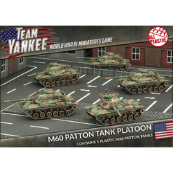 US M60A1/A3 Tank Platoon (Plastic)