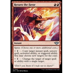 Magic löskort: Outlaws of Thunder Junction: Return the Favor