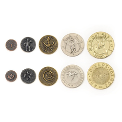 Metal Coins Mythological Monsters (50 st)