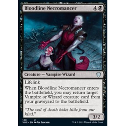 Magic löskort: Commander: Innistrad: Crimson Vow: Bloodline Necromancer