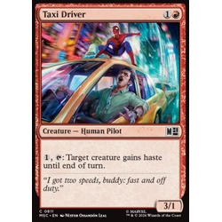 Magic löskort: Commander: Marvel Super Heroes: Taxi Driver