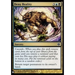 Magic löskort: The List: Deny Reality