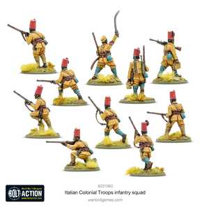 Italian Colonial Troops Infantry squad