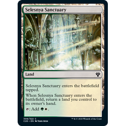 Magic löskort: Commander 2020: Selesnya Sanctuary