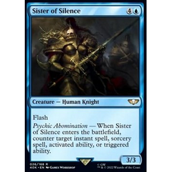 Magic löskort: Universes Beyond: Warhammer 40,000: Sister of Silence