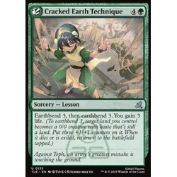 Magic löskort: Avatar: The Last Airbender: Eternal: Cracked Earth Technique (Foil)