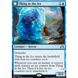 Magic löskort: Shadows over Innistrad: Thing in the Ice / Awoken Horror