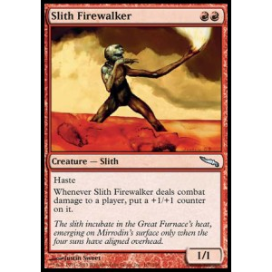 Magic löskort: Mirrodin: Slith Firewalker