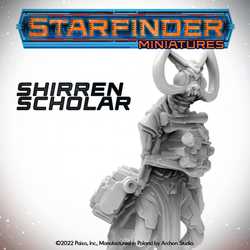 Starfinder Miniatures: Shirren Scholar