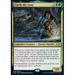 Magic löskort: Modern Horizons 2: Carth the Lion (Foil)