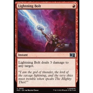 Magic löskort: Commander: Marvel Super Heroes: Lightning Bolt