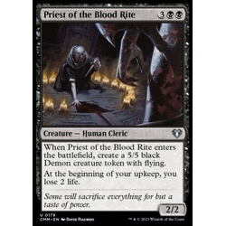 Magic löskort: Commander Masters: Priest of the Blood Rite