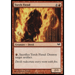 Magic löskort: Dark Ascension: Torch Fiend