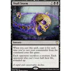 Magic löskort: Commander 2018: Skull Storm